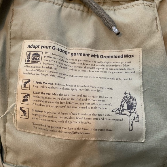 Fjallraven Women’s Raven Original field jacket in Green Size S - Picture 6 of 15